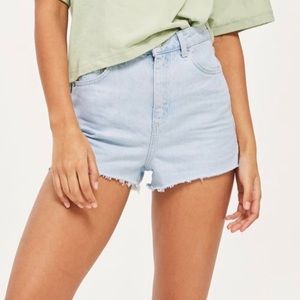 Topshop mom jean short